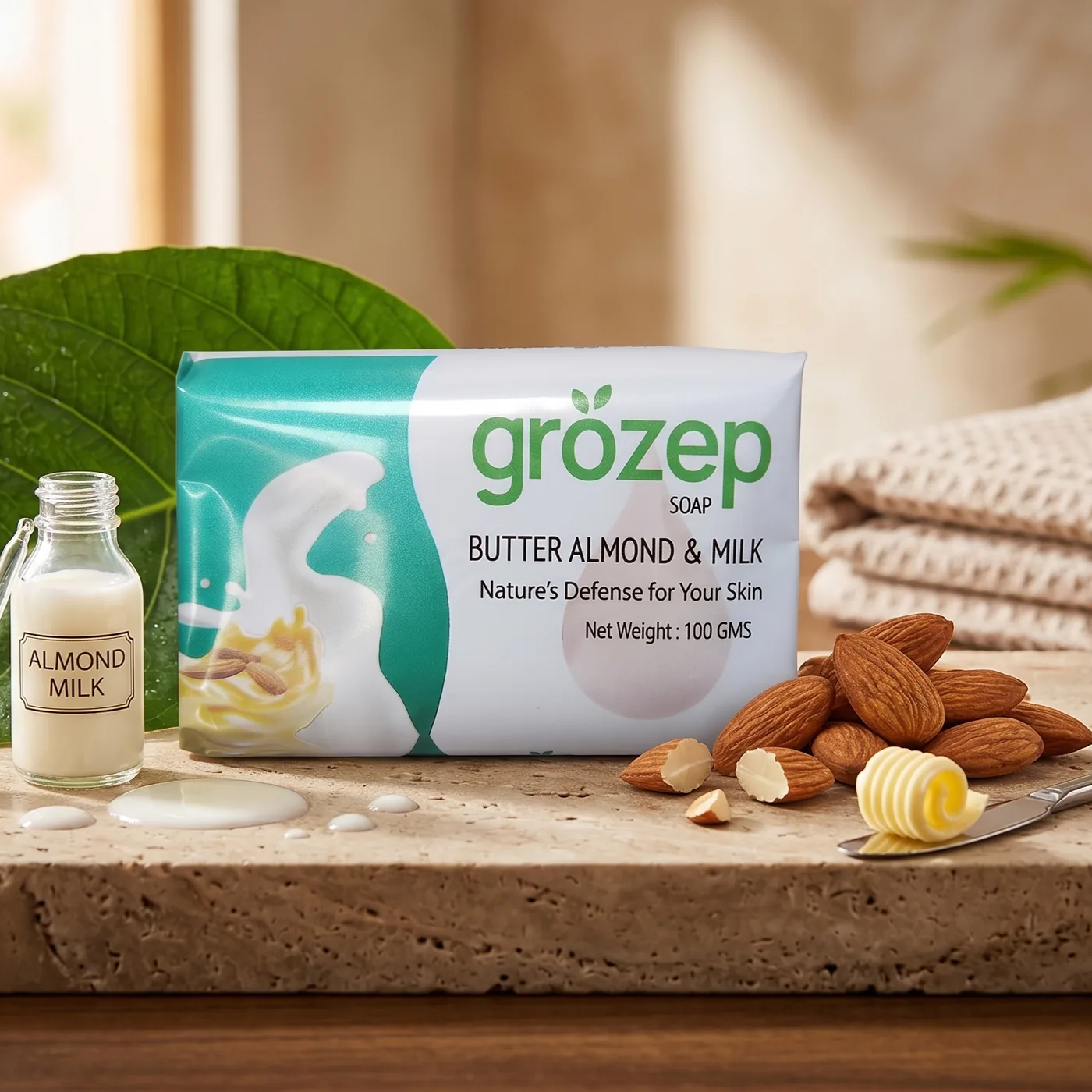Grozep Butter Almond Soap