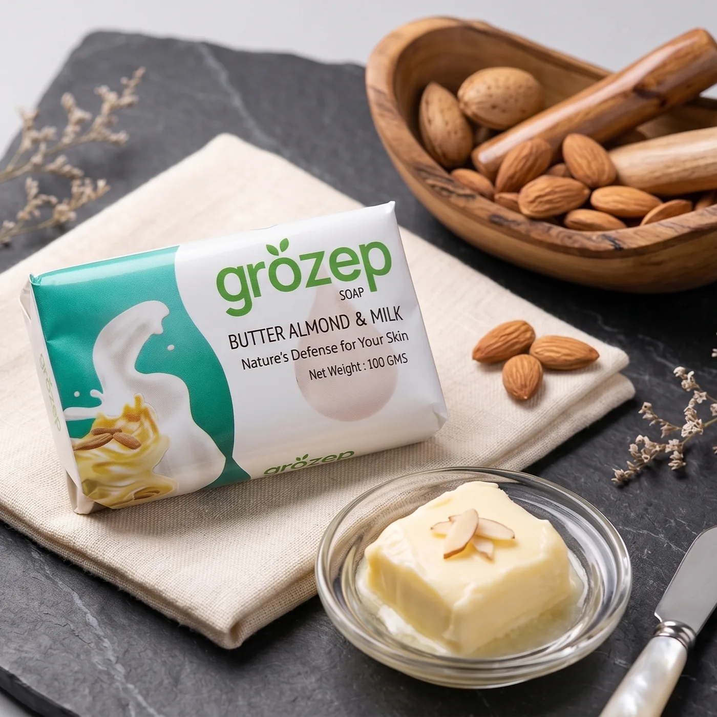 Grozep Butter Almond Soap alternate view