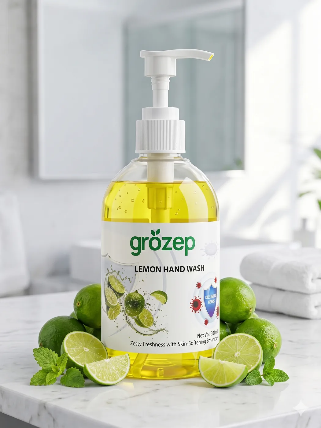 Grozep Lemon Handwash 1