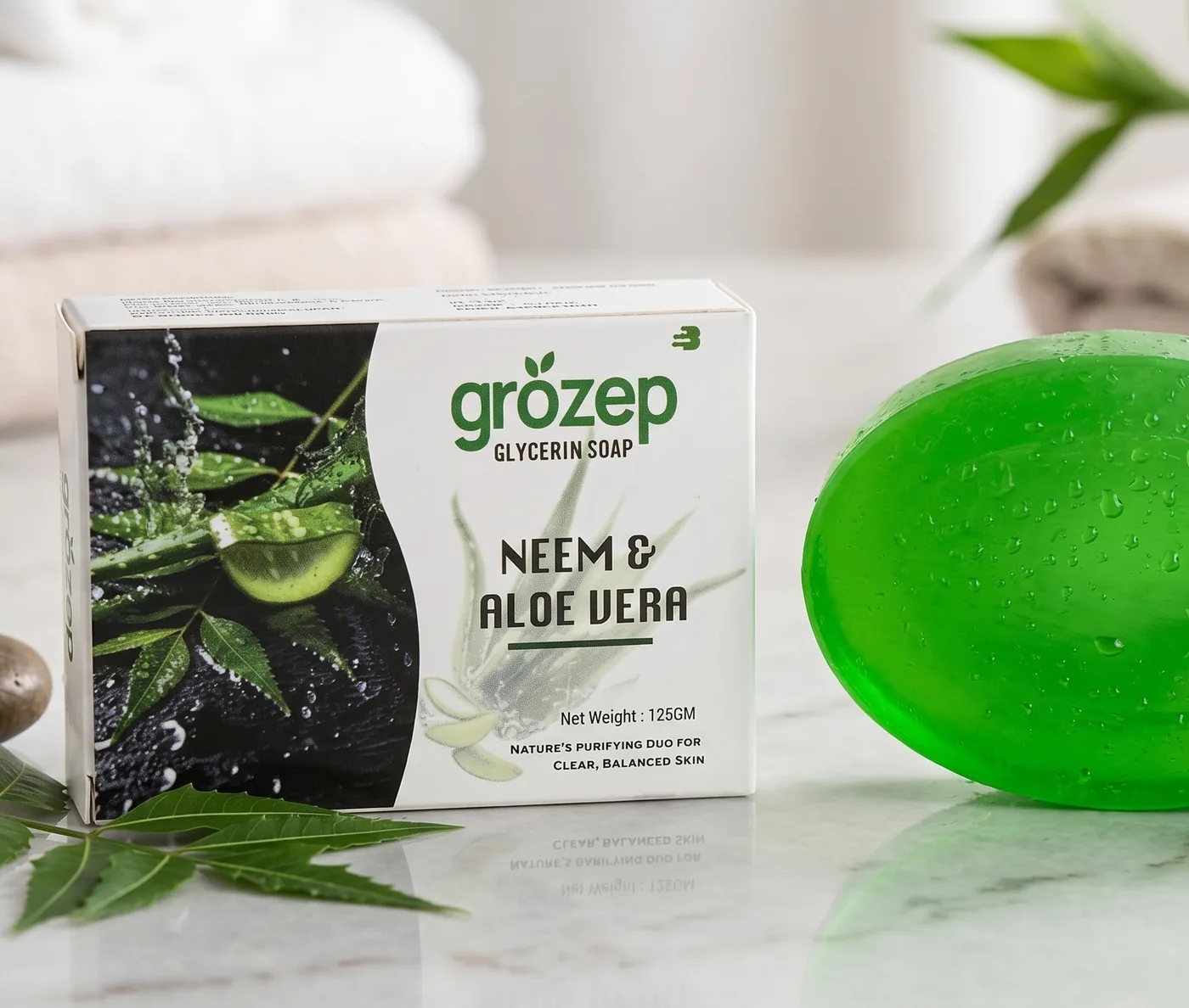 Grozep Neem & Aloe Vera Soap alternate view