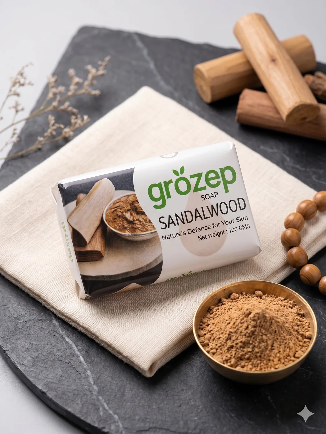Grozep Sandalwood Soap alternate view