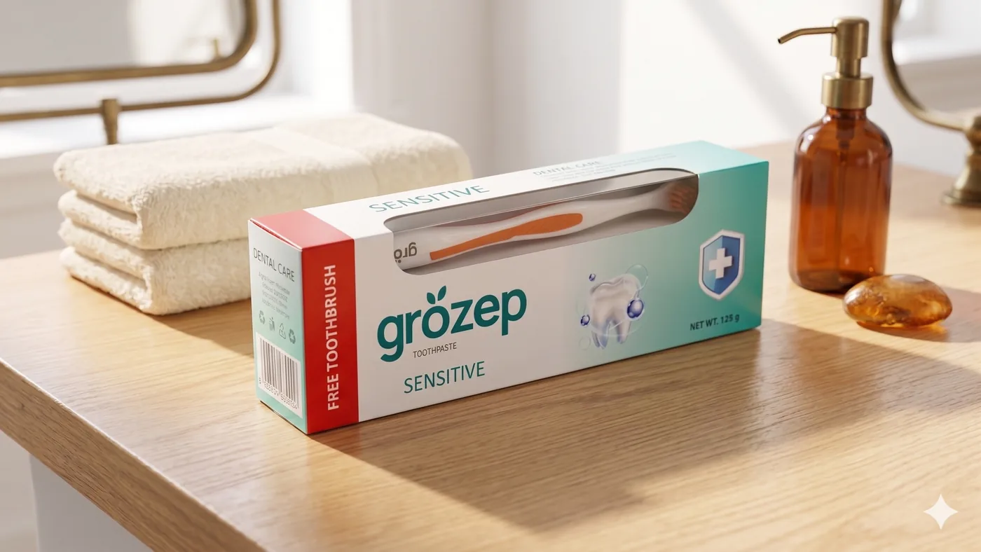Grozep Sensitive Toothpaste 2